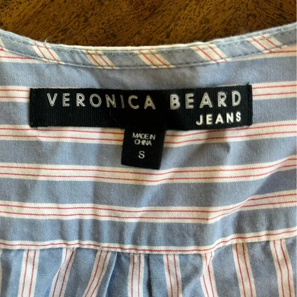 Veronica Beard Diana Tie-Front Bodysuit - Picture 5 of 5